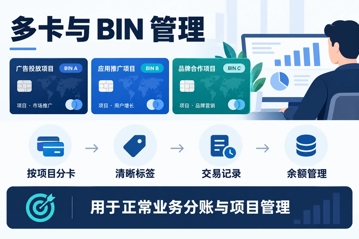 FotonCard多卡和BIN管理功能