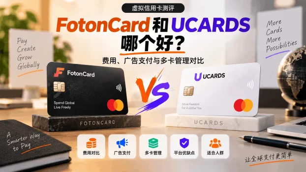 FotonCard vs UCARDS：费用、适用场景与优缺点对比