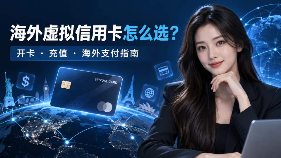 海外虚拟信用卡怎么选？适合中国用户的开卡、充值与海外支付指南