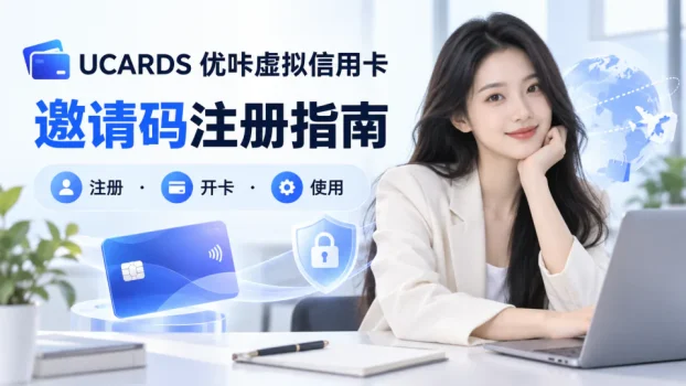 UCARDS邀请码（8FIREK）怎么填？优咔虚拟信用卡平台注册与使用指南