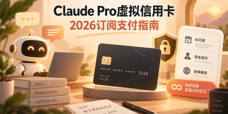 Claude Pro虚拟信用卡怎么选？订阅付款失败与支付指南