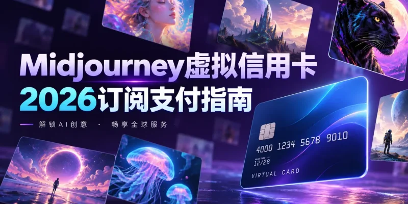 Midjourney虚拟信用卡怎么选？订阅付款失败与支付指南